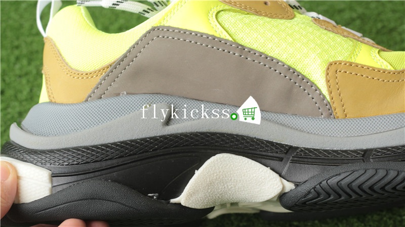 Balenciaga Triples Fall Winter Sneaker Neon Green